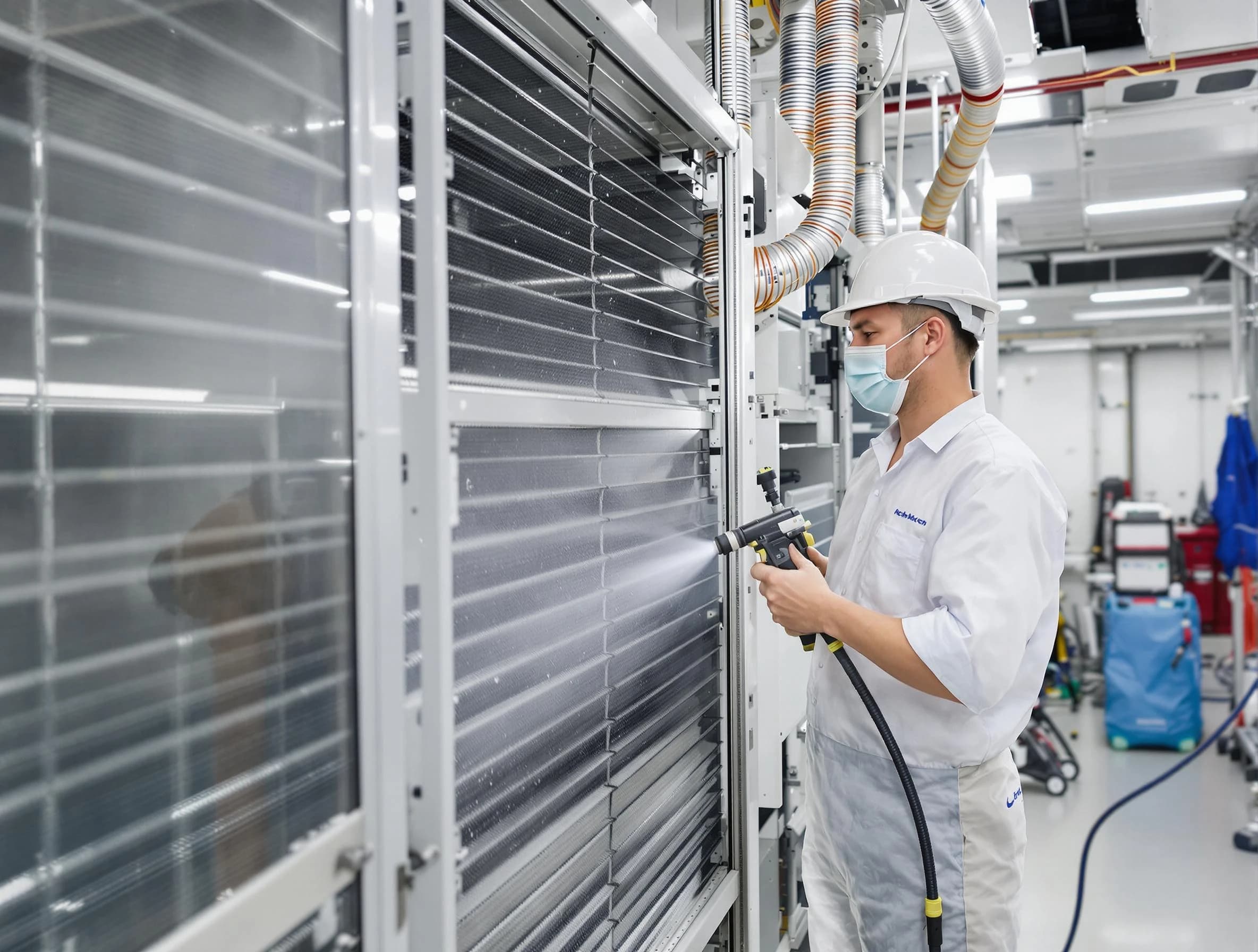 Professional AC coil cleaning by Gloucester Air Duct Cleaning in Gloucester