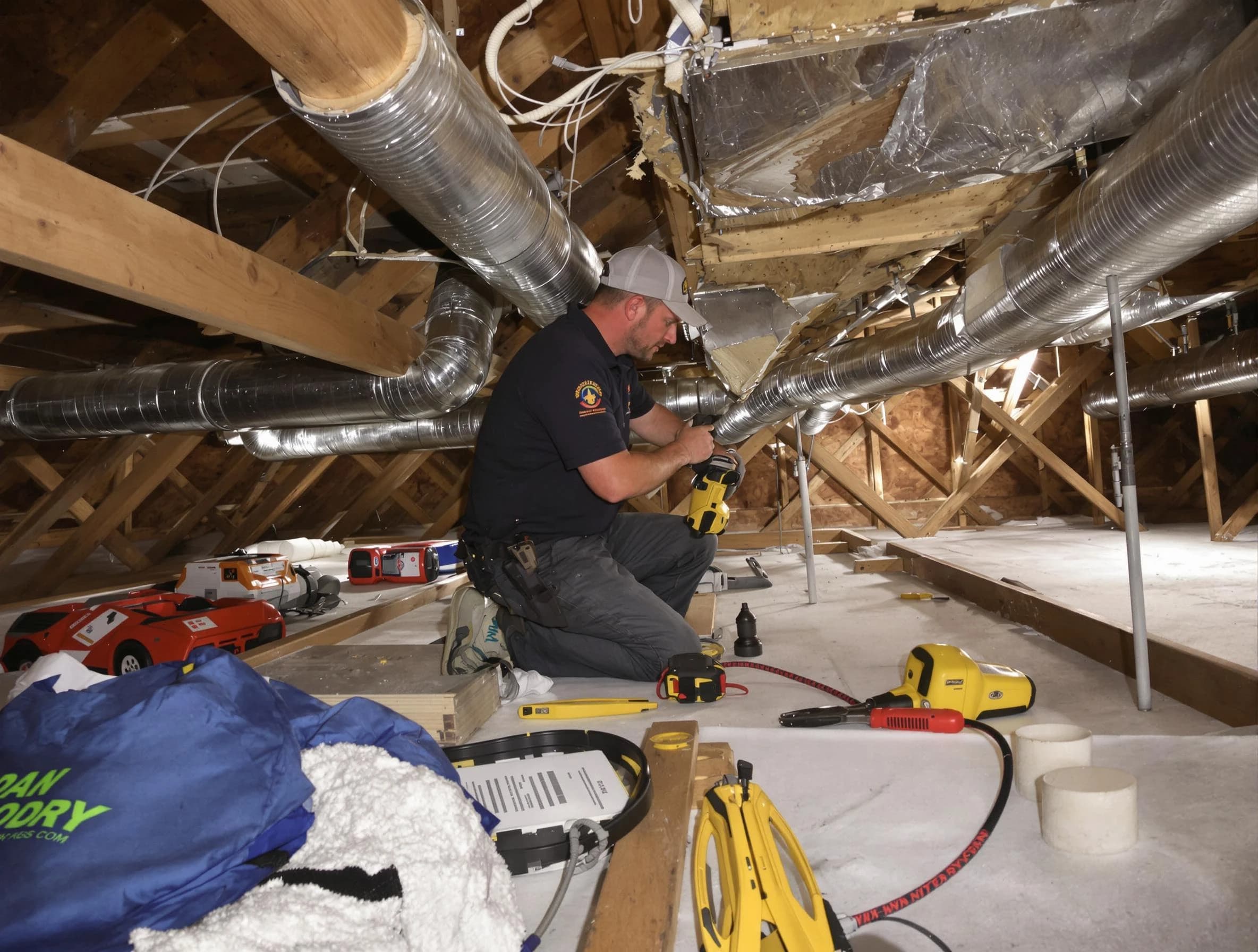Professional air duct repair by Gloucester Air Duct Cleaning in Gloucester
