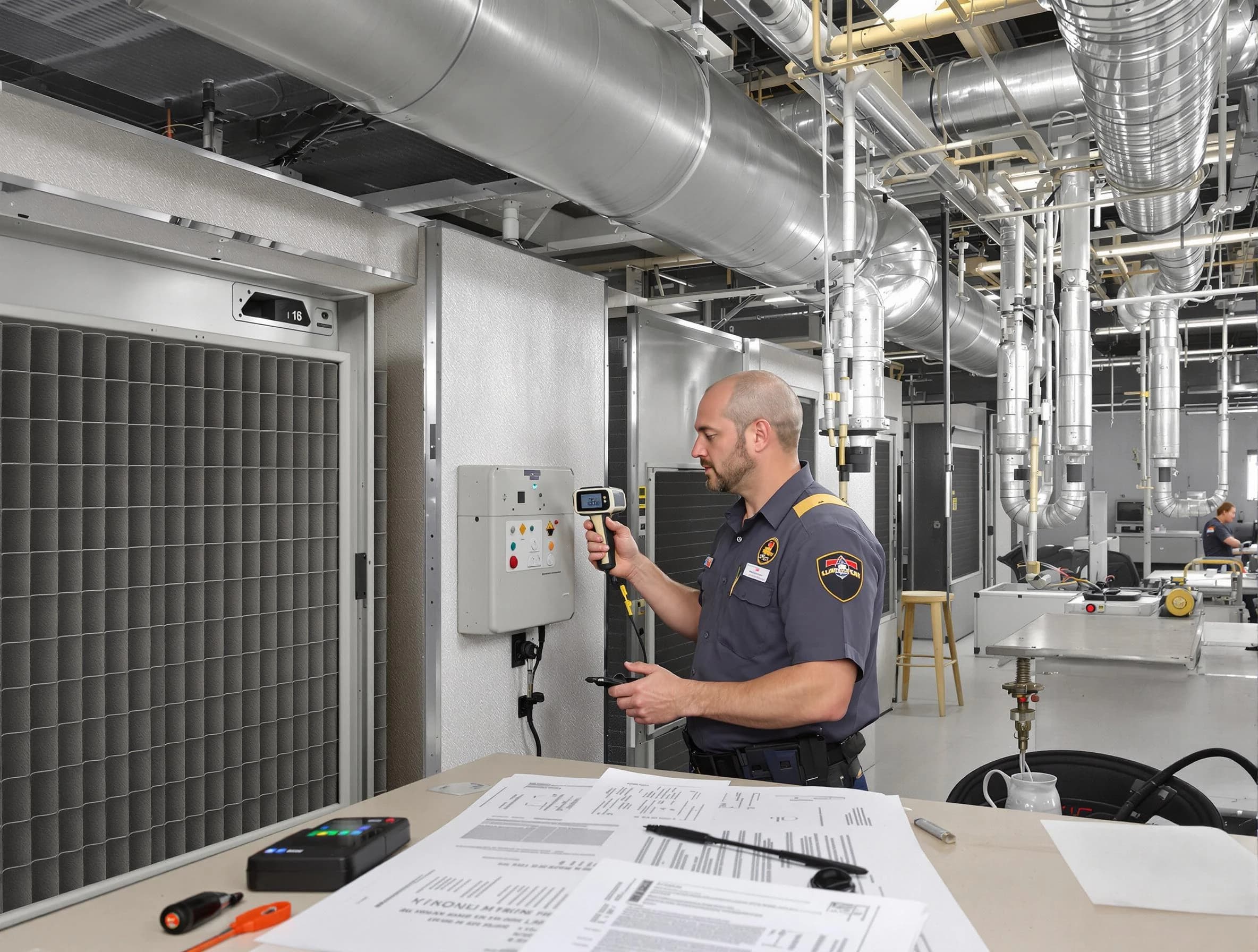 Professional filter system inspection by Gloucester Air Duct Cleaning in Gloucester