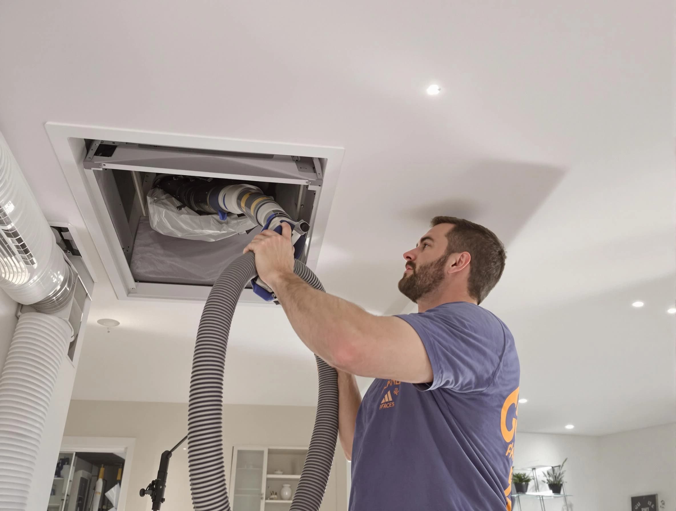Precision indoor duct cleaning by Gloucester Air Duct Cleaning in Gloucester