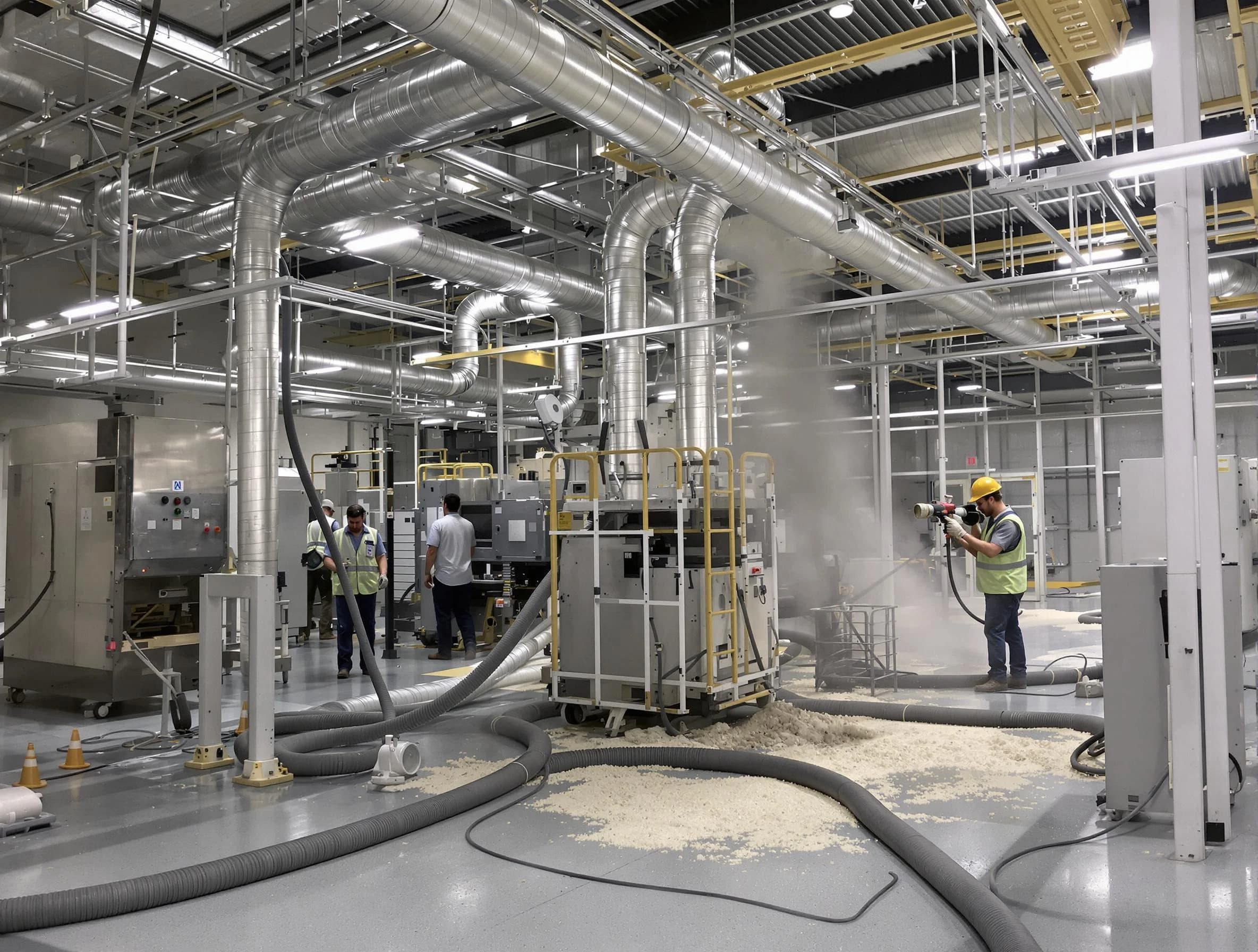 Heavy-duty industrial duct cleaning by Gloucester Air Duct Cleaning in Gloucester