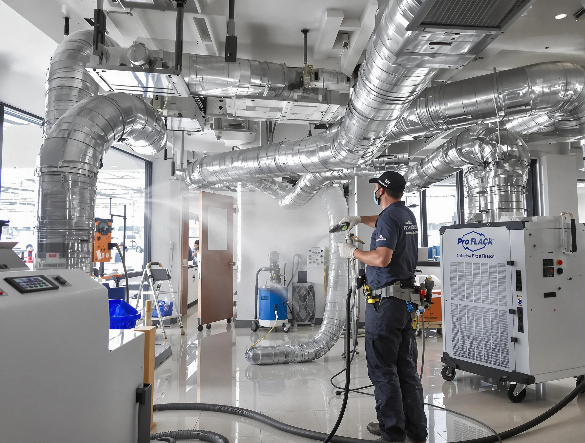 Negative Pressure Air Duct Cleaning in Gloucester