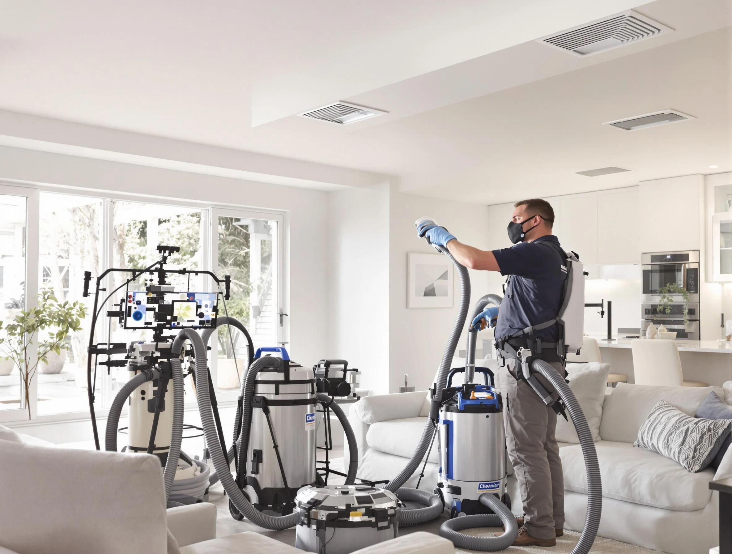 Professional AC duct cleaning by Gloucester Air Duct Cleaning in Gloucester