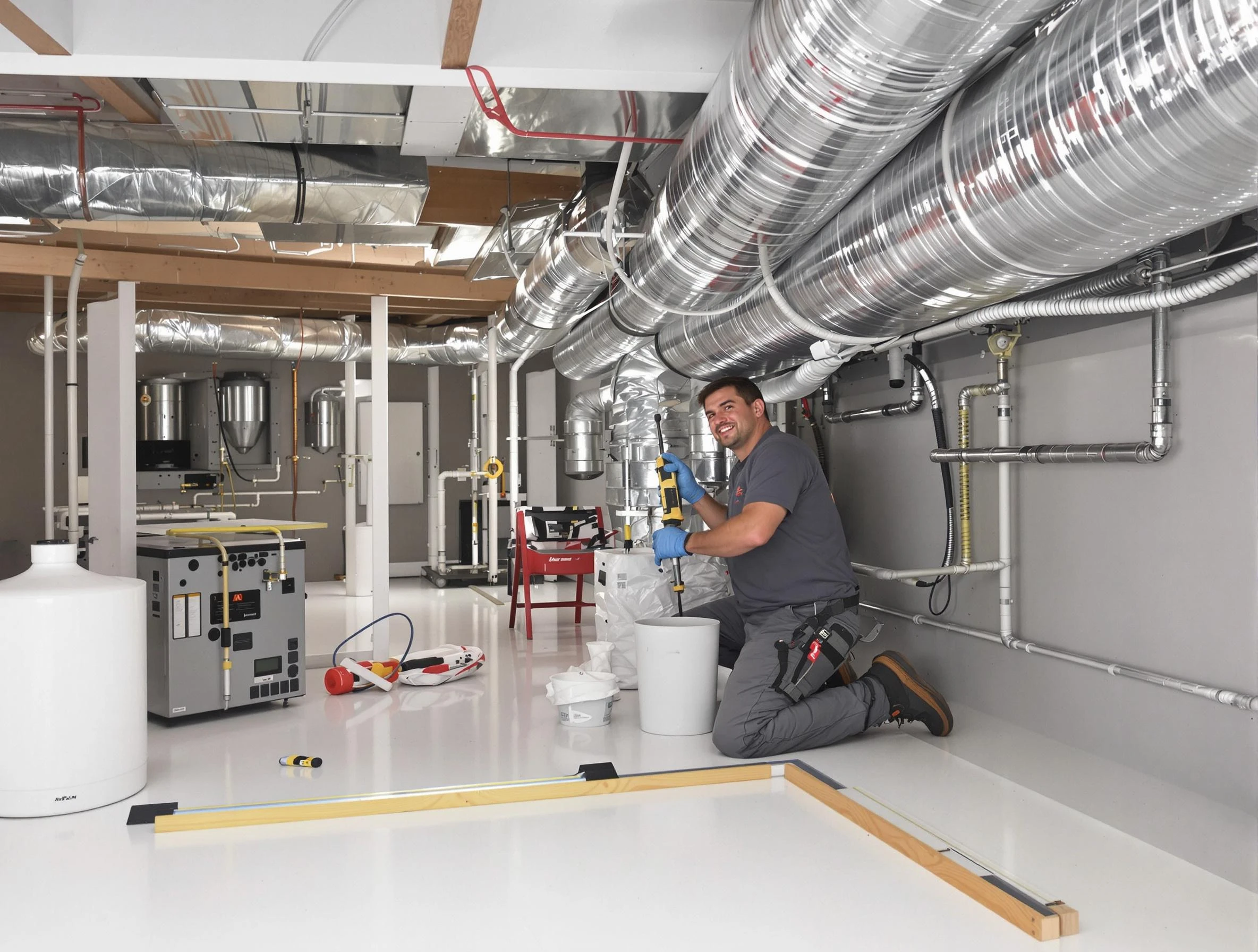 Professional duct sealing service by Gloucester Air Duct Cleaning in Gloucester
