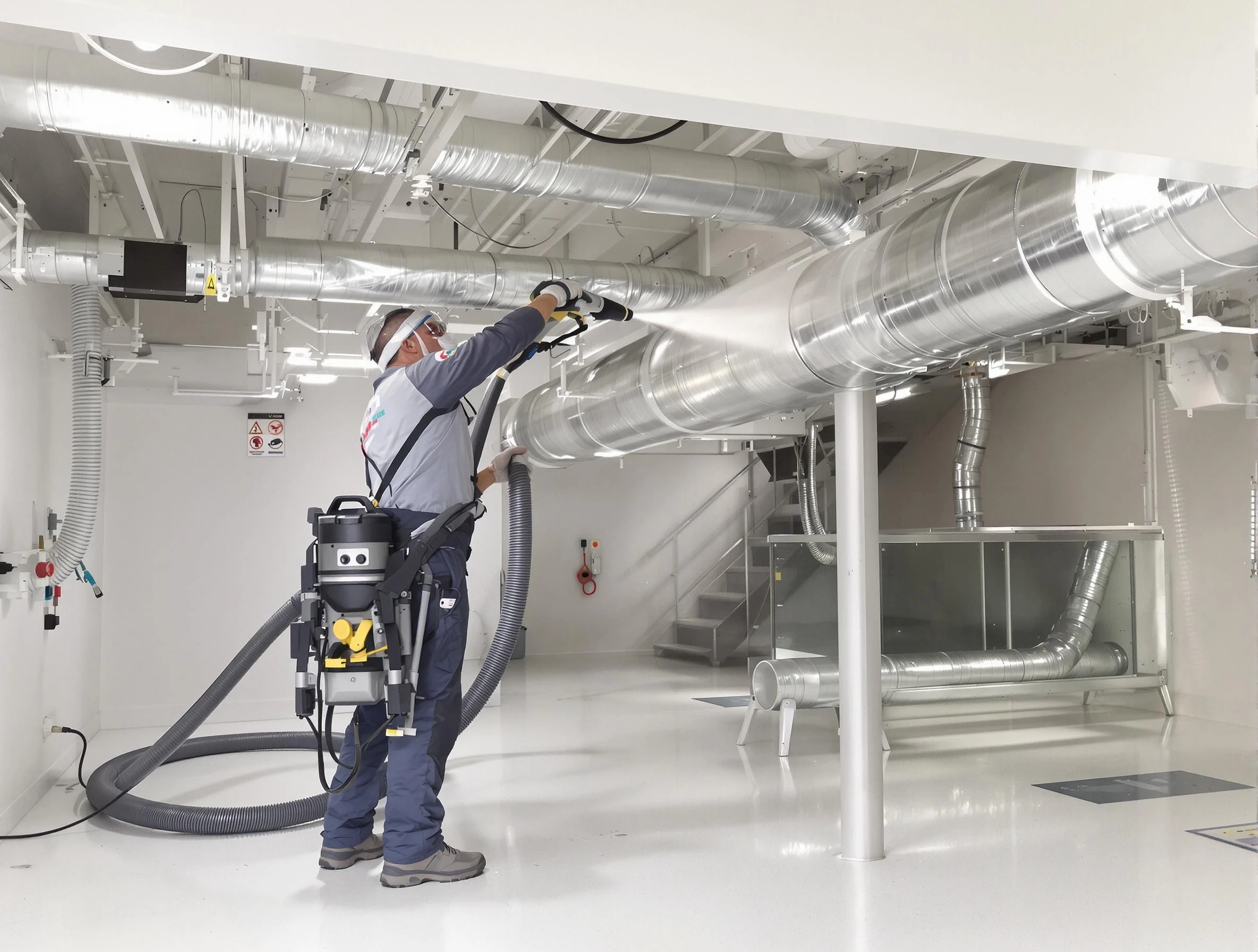 Professional central duct cleaning by Gloucester Air Duct Cleaning in Gloucester
