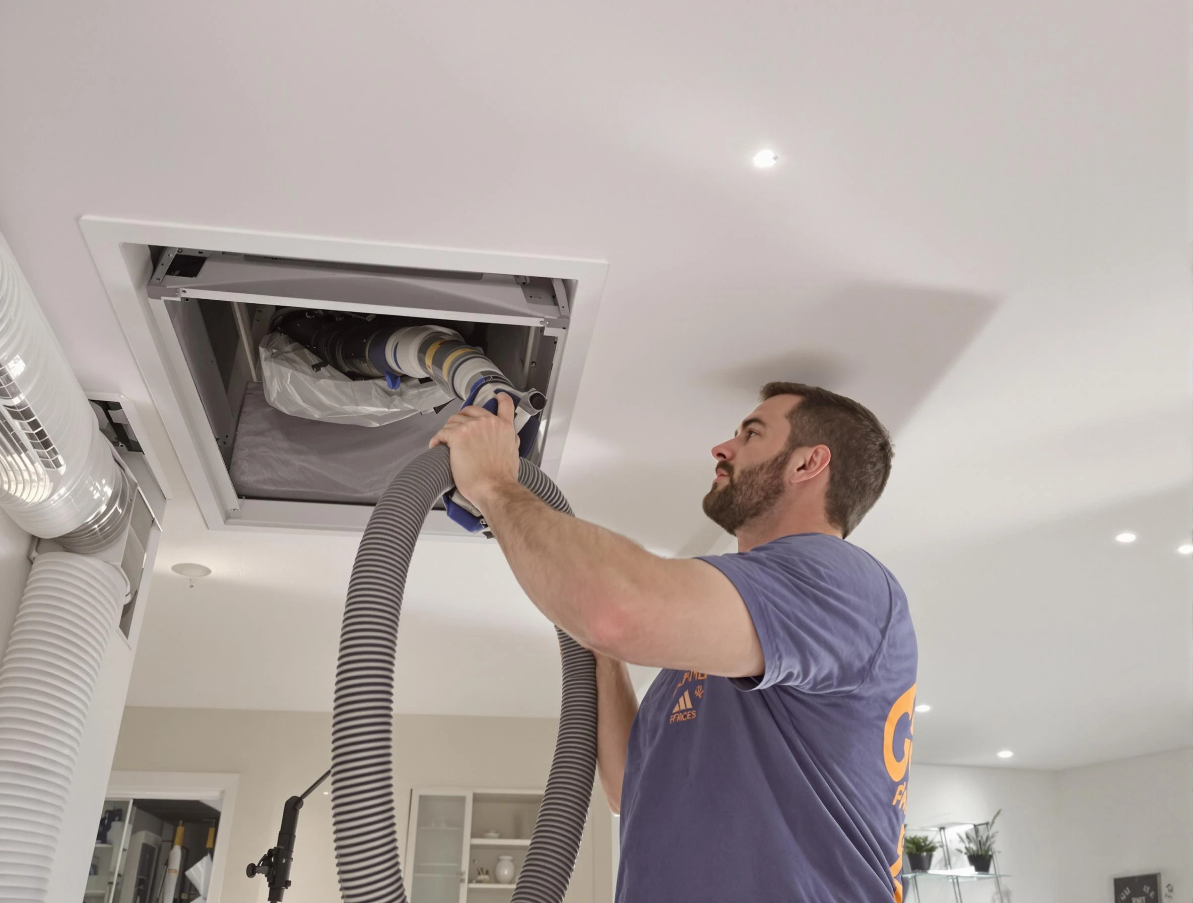 Precision indoor duct cleaning by Gloucester Air Duct Cleaning in Gloucester